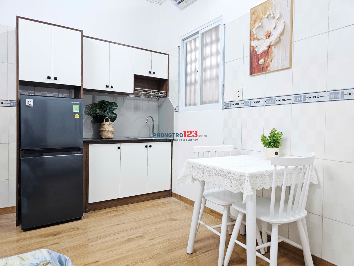 Phòng 30m2 Full NT cửa sổ, máy giặt riêng Yên Đỗ, Bình Thạnh gần Chợ Bà Chiểu tiện đi Q1, Phú Nhuận.