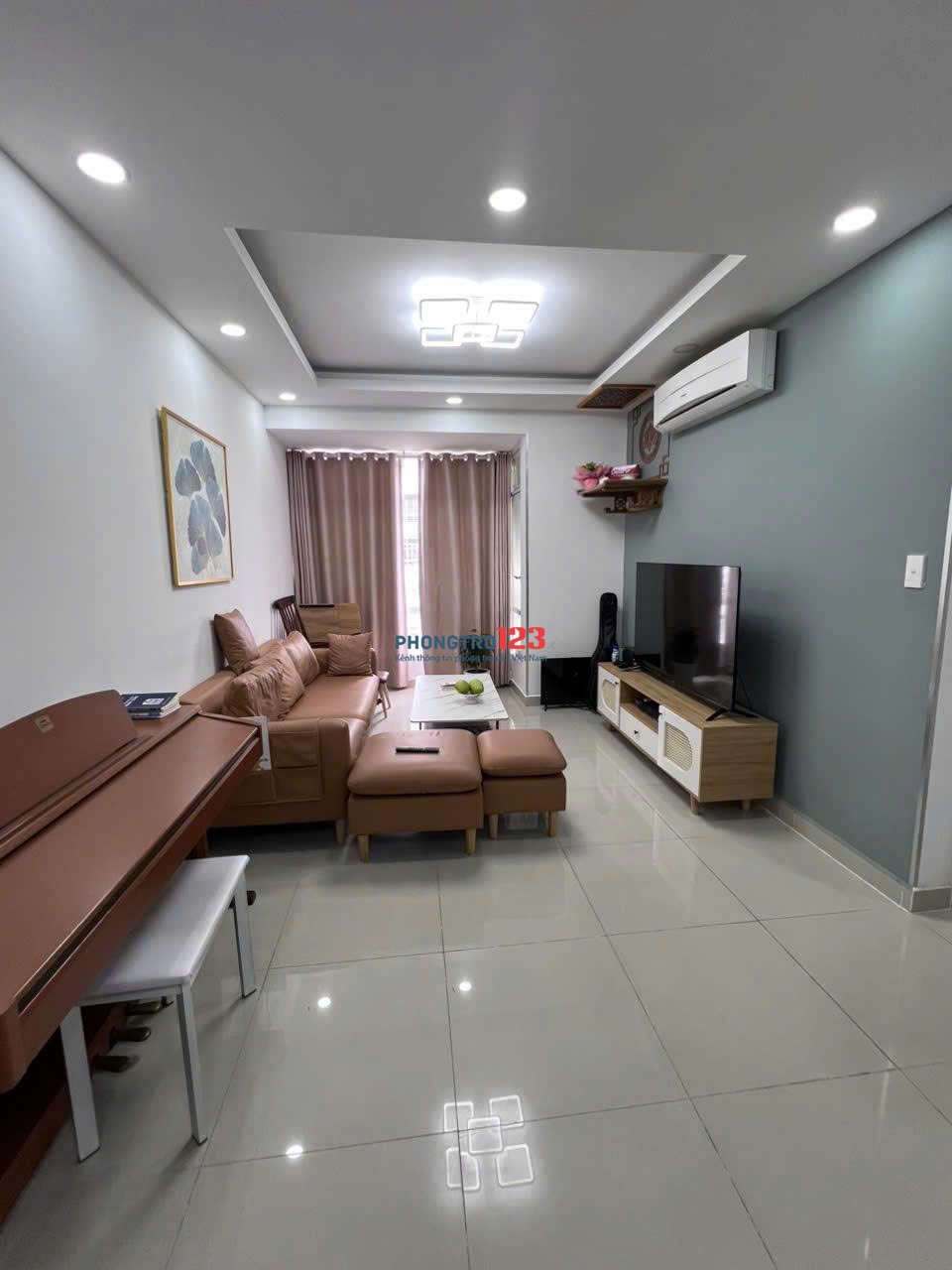 Resgreen Tower,Hòa Thạnh,Tân Phú - 83m2, có 2p ngủ, 12tr