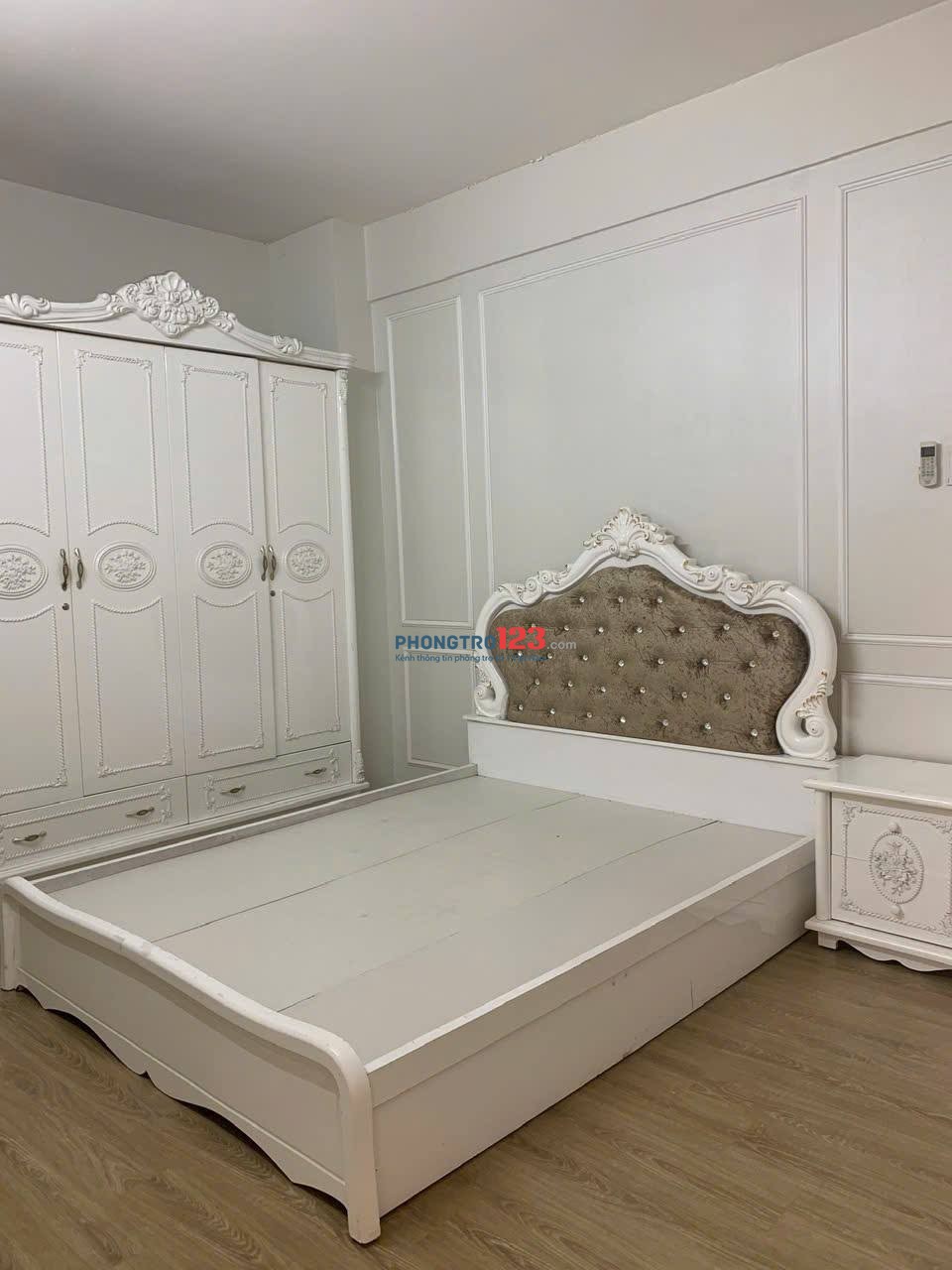 Chung cư Khang Gia Gò Vấp 65m2 2PN 2WC 7tr/tháng, kế Emart Phan Huy Ích, nhà đẹp sạch sẽ ở ngay.