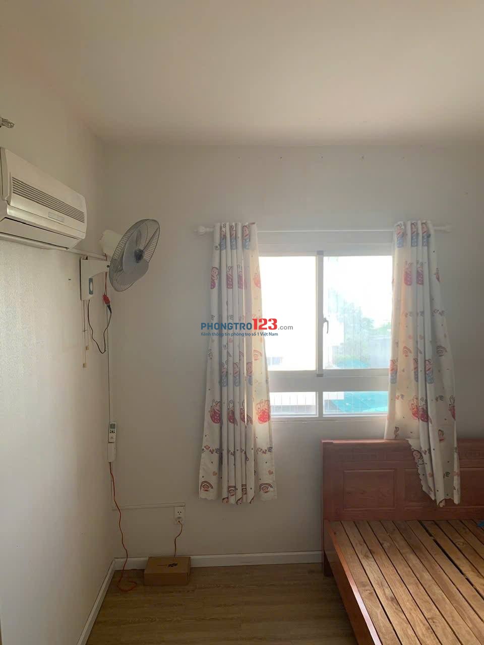 Chung cư Khang Gia Gò Vấp 65m2 2PN 2WC 7tr/tháng, kế Emart Phan Huy Ích, nhà đẹp sạch sẽ ở ngay.