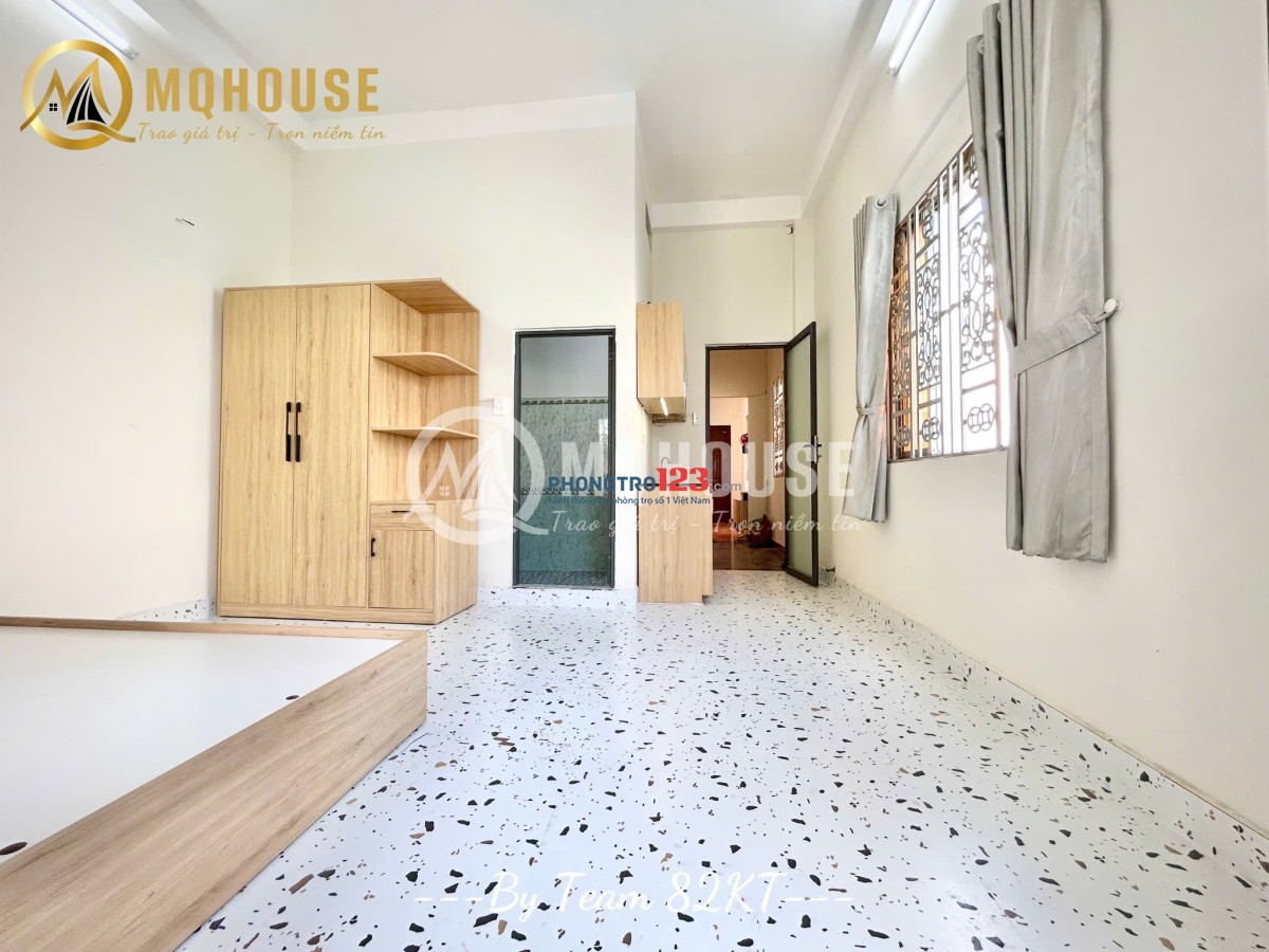 Phòng Cho Thuê Bình Thạnh Ban Công, Thoáng Mát, Full Nội Thất gần chợ Bà Chiểu giáp Q1