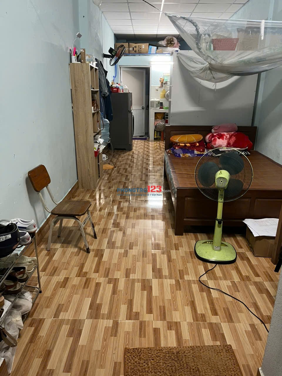 Cho thuê nhà cấp 4 nhỏ 24m2, thoáng đãng, wifi miễn phí, đường 2 ô tô tránh nhau, có nơi đậu ô tô