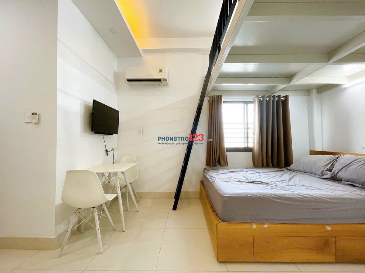 CHO THUÊ CĂN HỘ DỊCH VỤ FULL NỘI THẤT Q4 GẦN ĐH TÔN ĐỨC THẮNG