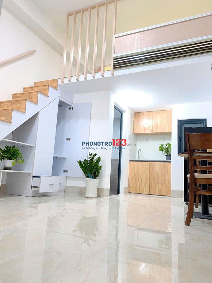 Phòng Trọ Full Nội Thất Có Gác Tại Nguyễn Gia Trí Gần Hutech, Ngoại Thương, GTVT, Ngã Tư Hàng Xanh