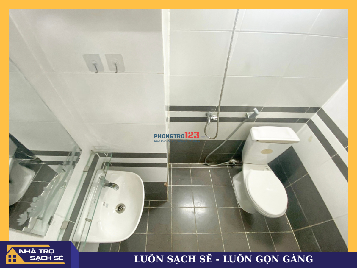 CHO THUÊ PHÒNG NGAY CẦU VƯỢT NGÃ TƯ GA, TRƯỜNG NGUYỄN TẤT THÀNH