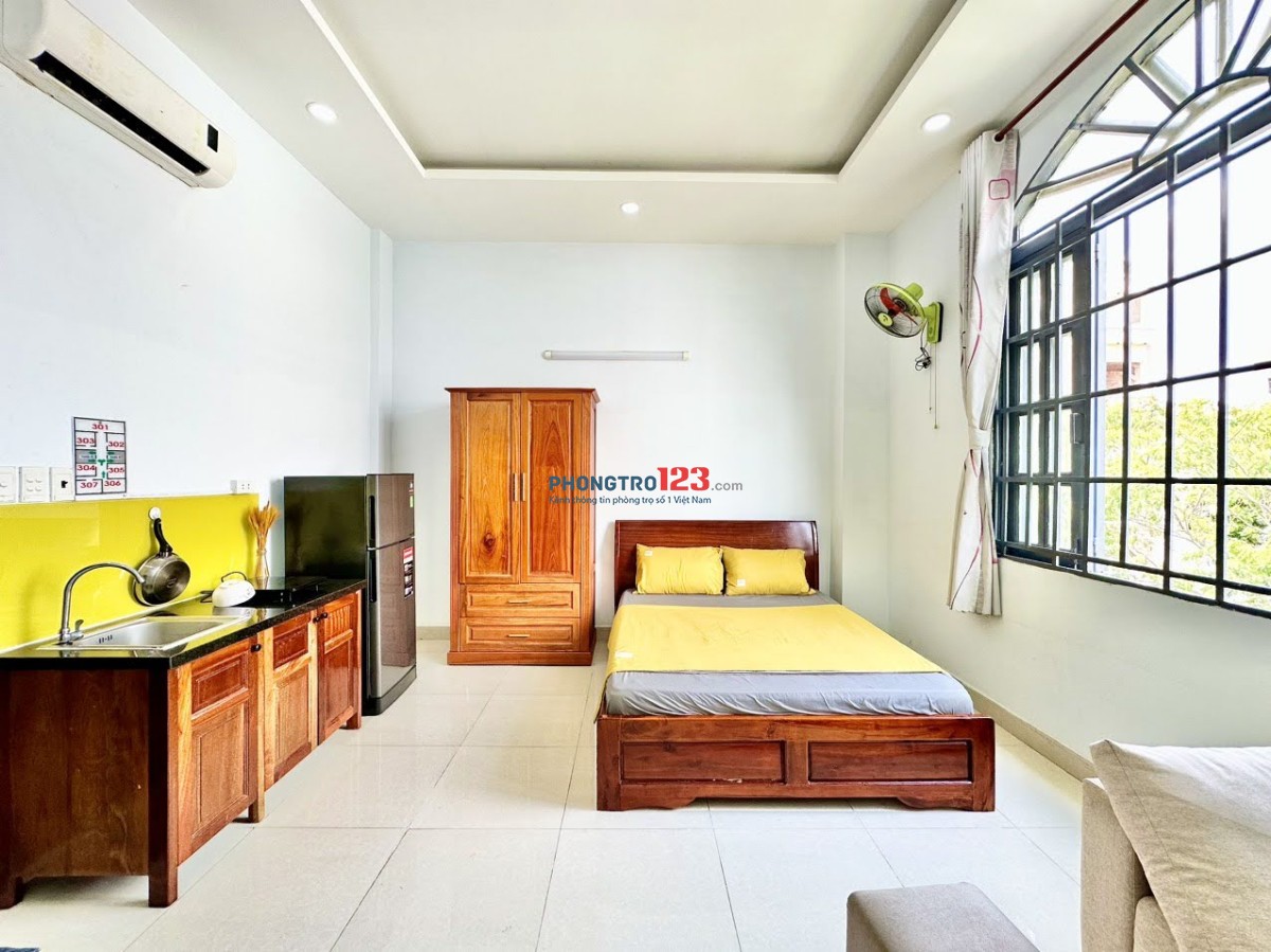 PHÒNG THOÁNG 25M2 ĐẦY ĐỦ NỘI THẤT Ô TÔ TẬN NHÀ NGAY LOTTE QUẬN 7