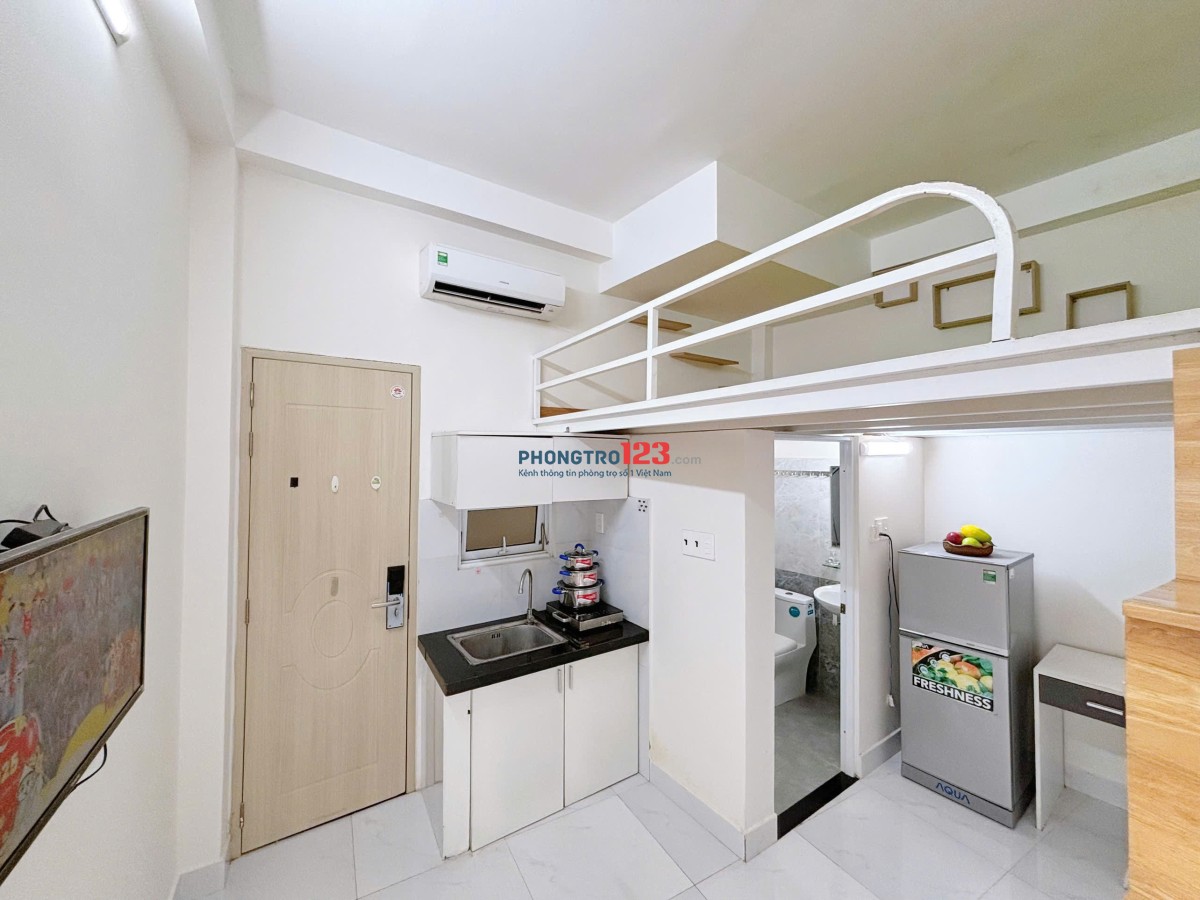 Ở NGAY PHÒNG ĐẦY ĐỦ TIỆN NGHI, NỘI THẤT ĐẸP, NGAY COOPMART NHIÊU LỘC