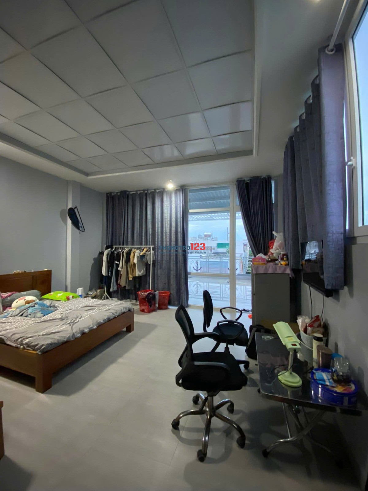 Tìm bạn cùng phòng nữ ở ghép nhà full nội thất, giá ở ghép 1,83 triệu tiền phòng 1 người