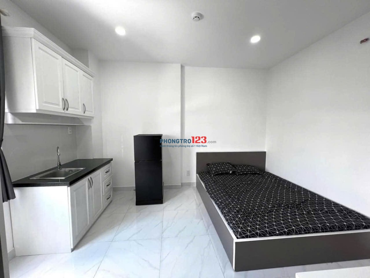 Cho thuê phòng siêu thoáng, full nội thất Bình Thạnh gần Văn Lang cs2, cs3, Chợ bà chiểu