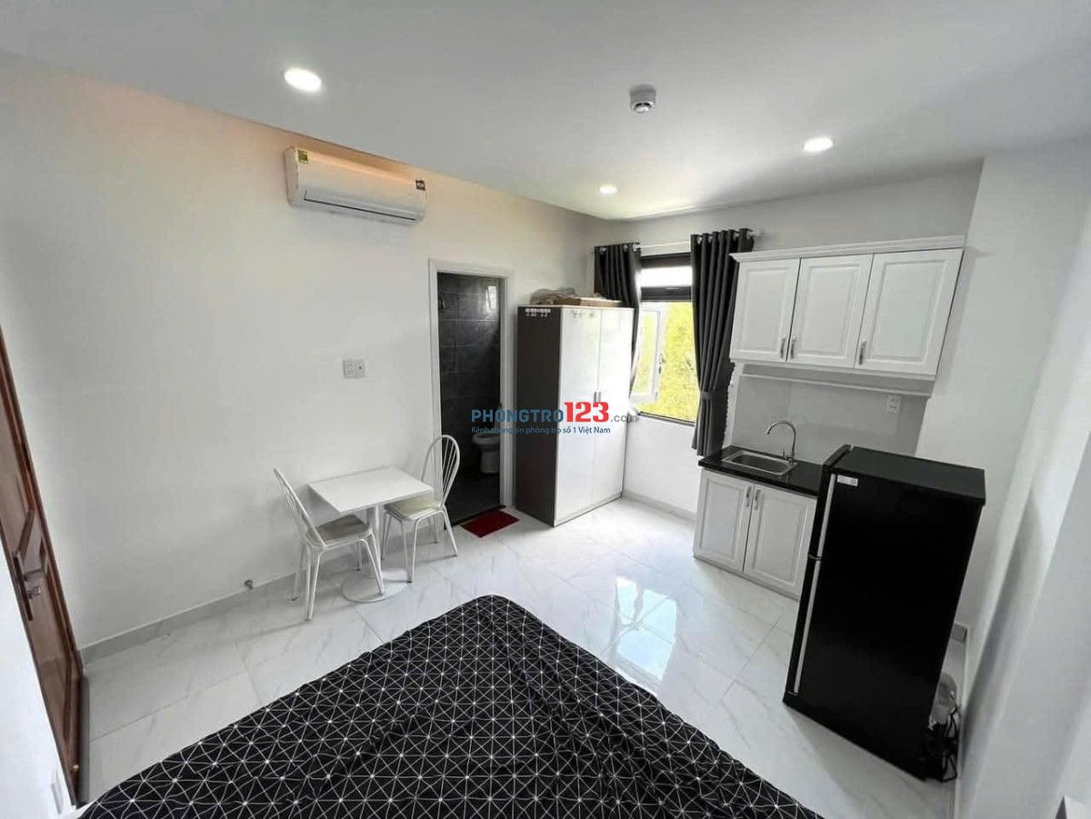 Cho thuê phòng siêu thoáng, full nội thất Bình Thạnh gần Văn Lang cs2, cs3, Chợ bà chiểu