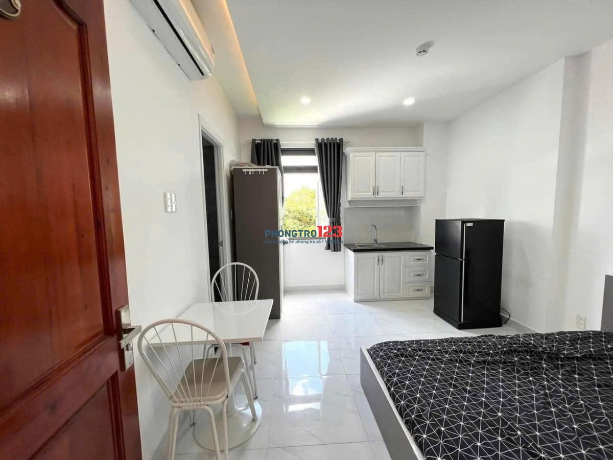 Cho thuê phòng siêu thoáng, full nội thất Bình Thạnh gần Văn Lang cs2, cs3, Chợ bà chiểu