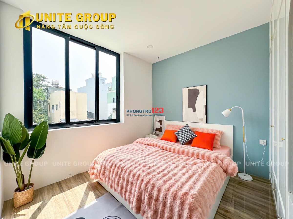Cho thuê căn hộ 1PN cửa sổ lớn gần Trường Cao Đẳng Lý Tự Trọng