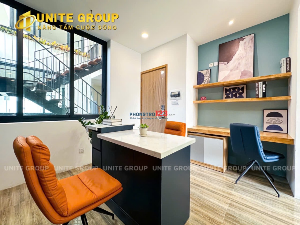 Cho thuê căn hộ 1PN cửa sổ lớn gần Trường Cao Đẳng Lý Tự Trọng