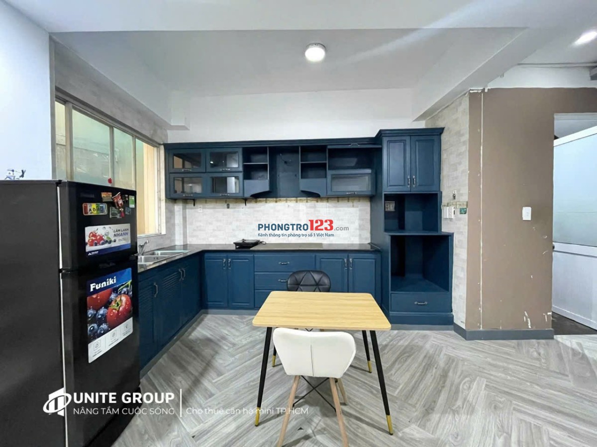 Trống 1PN 40m2 Giếng trời Hoàng Hoa Thám, Quận Bình Thạnh, gần Chợ Bà Chiểu, Gò Vấp, Phú Nhuận