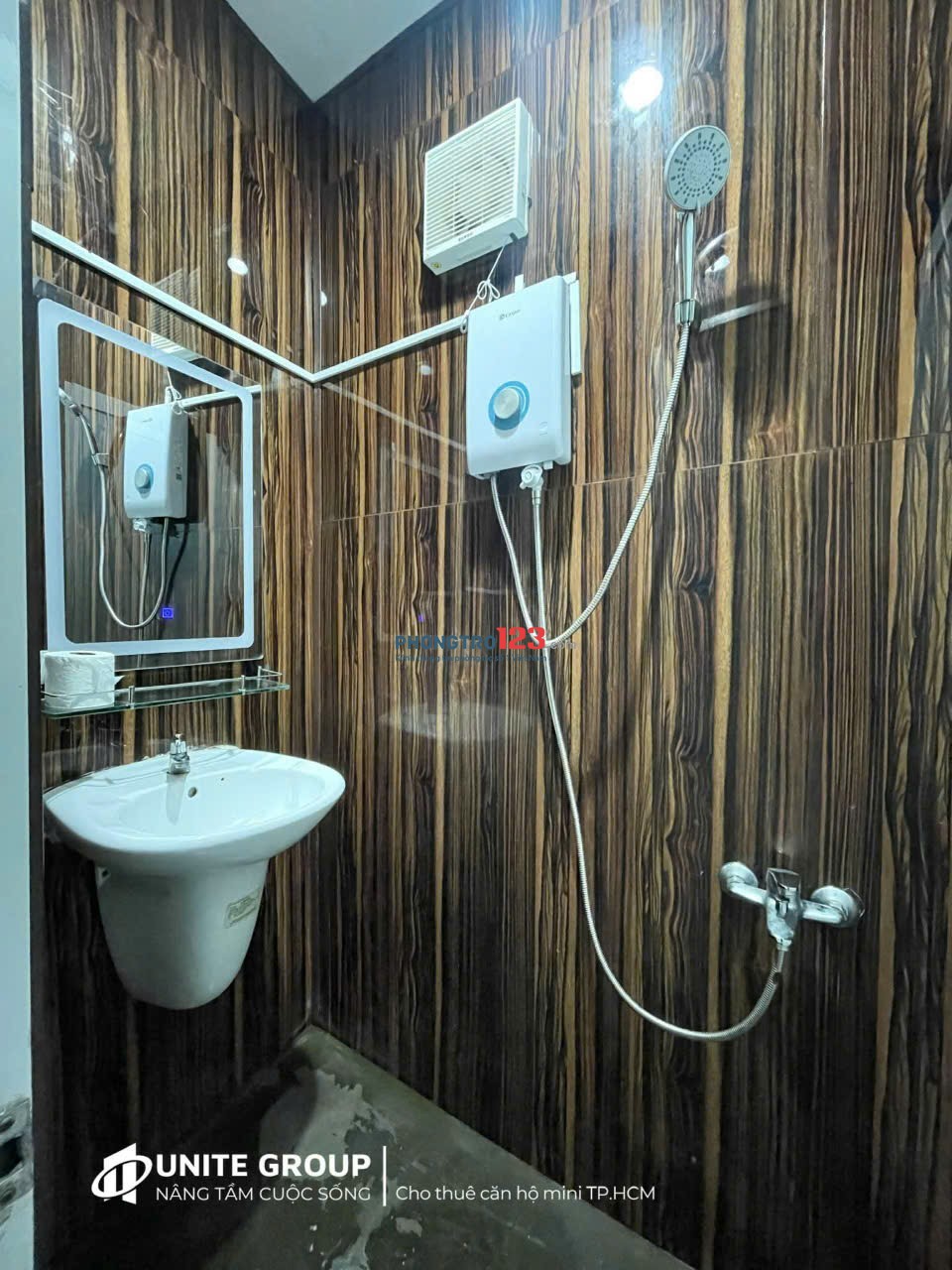 Trống 1PN 40m2 Giếng trời Hoàng Hoa Thám, Quận Bình Thạnh, gần Chợ Bà Chiểu, Gò Vấp, Phú Nhuận