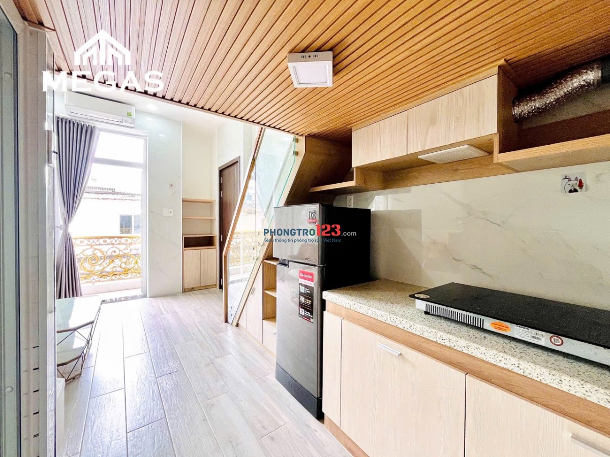 Căn Hộ Gác Cao Mới 100% - Ngay CV LÊ VĂN TÁM