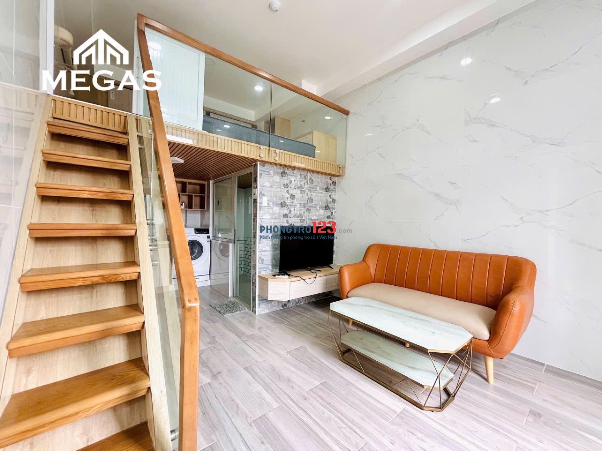 Căn Hộ Gác Cao Mới 100% - Ngay CV LÊ VĂN TÁM