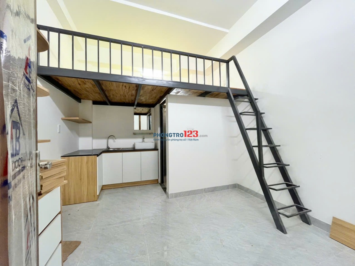 Căn hộ có gác mới xây 100% - gần nhà thờ Nam Hải - ĐH Tôn ĐứcThắng - ĐH RMIT
