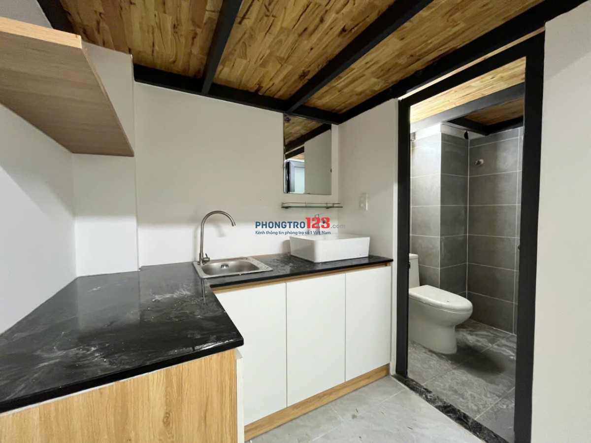 Căn hộ có gác mới xây 100% - gần nhà thờ Nam Hải - ĐH Tôn ĐứcThắng - ĐH RMIT