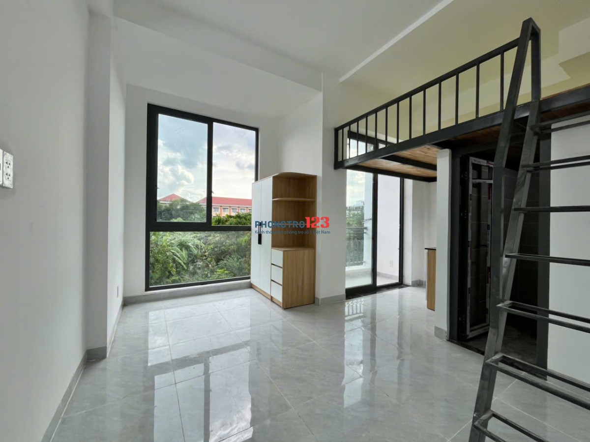 Căn hộ có gác mới xây 100% - gần nhà thờ Nam Hải - ĐH Tôn ĐứcThắng - ĐH RMIT