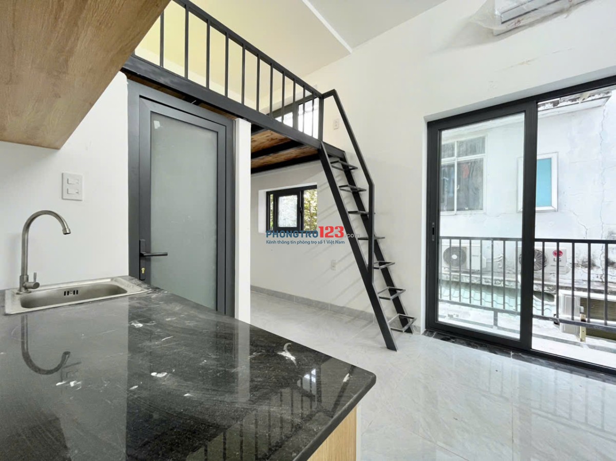 Căn hộ có gác mới xây 100% - gần nhà thờ Nam Hải - ĐH Tôn ĐứcThắng - ĐH RMIT