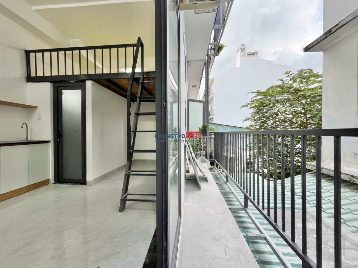 Căn hộ có gác mới xây 100% - gần nhà thờ Nam Hải - ĐH Tôn ĐứcThắng - ĐH RMIT