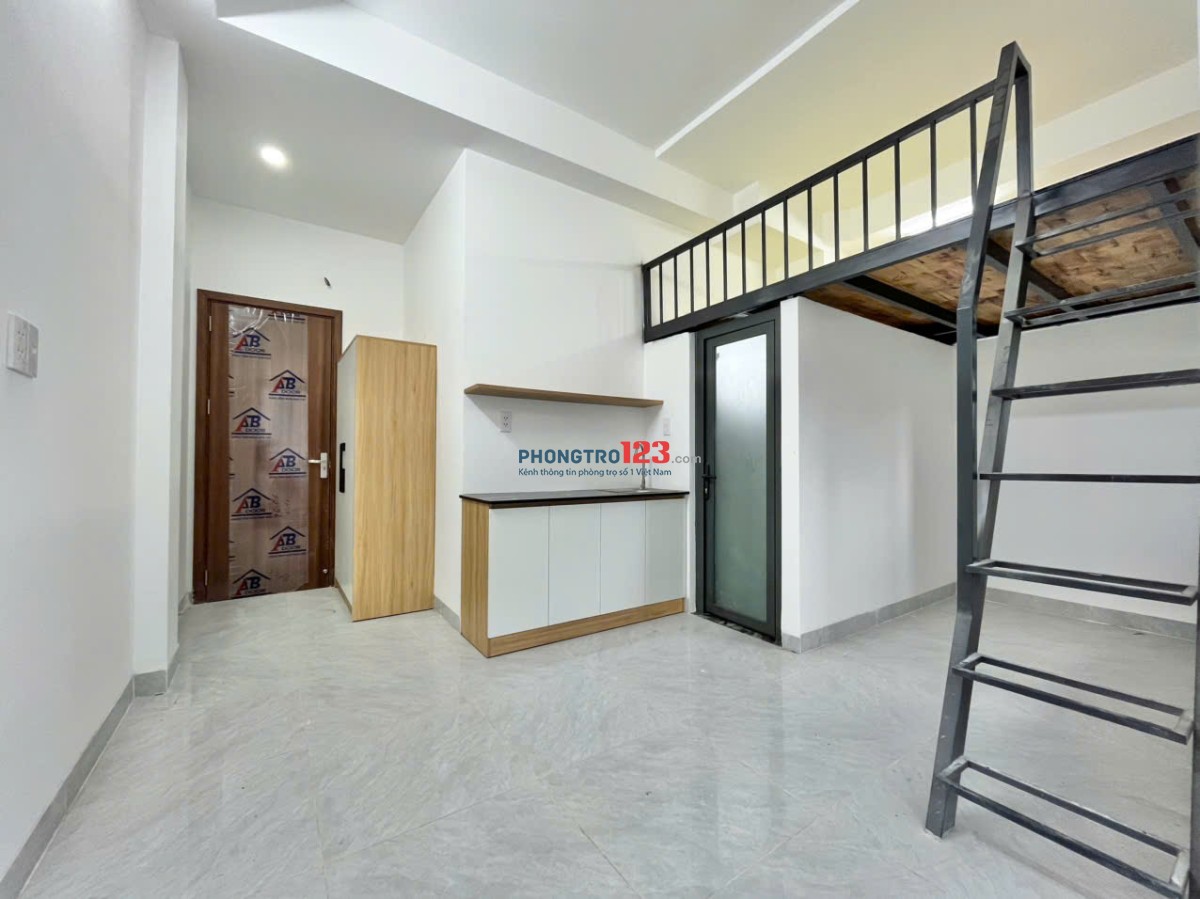 Căn hộ có gác mới xây 100% - gần nhà thờ Nam Hải - ĐH Tôn ĐứcThắng - ĐH RMIT