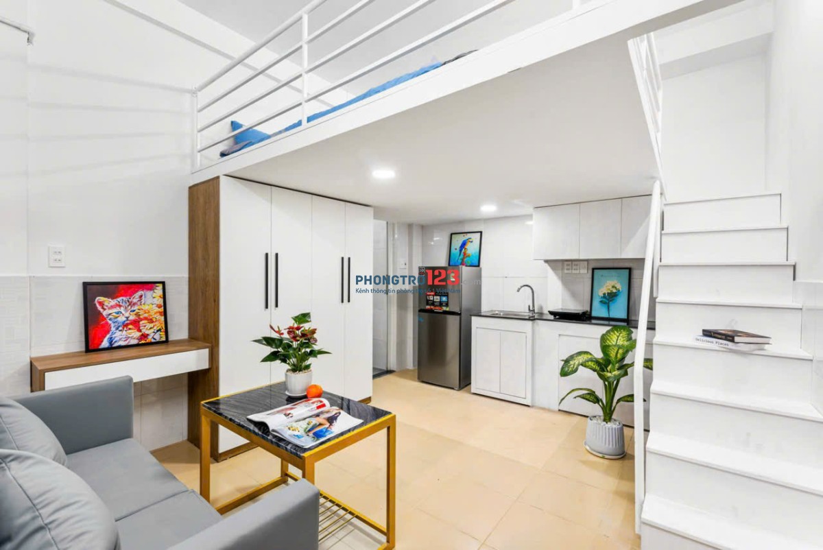 Phòng Trọ 30m2 Full Nội Thất Có Gác, Bếp Rộng Gần Đại Học Văn Lang Ở Được 3 - 4 Người Tại Bình Lợi
