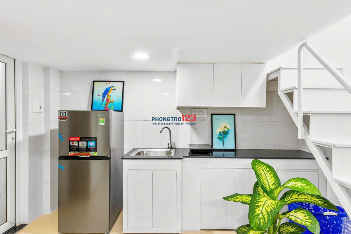 Phòng Trọ 30m2 Full Nội Thất Có Gác, Bếp Rộng Gần Đại Học Văn Lang Ở Được 3 - 4 Người Tại Bình Lợi