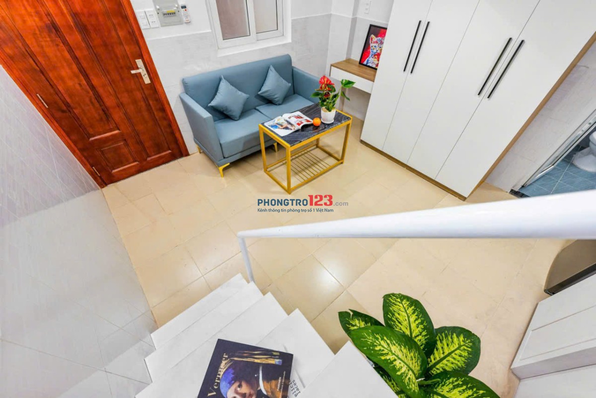 Phòng Trọ 30m2 Full Nội Thất Có Gác, Bếp Rộng Gần Đại Học Văn Lang Ở Được 3 - 4 Người Tại Bình Lợi