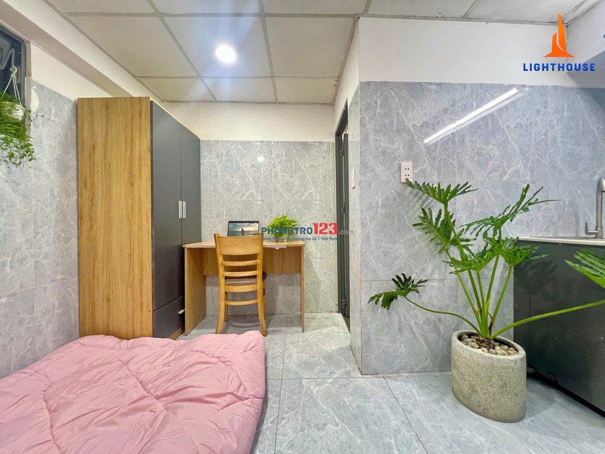 CĂN STUDIO FULL NỘI THẤT, SIÊU XỊN NGAY LÊ ĐỨC THỌ, GÒ VẤP