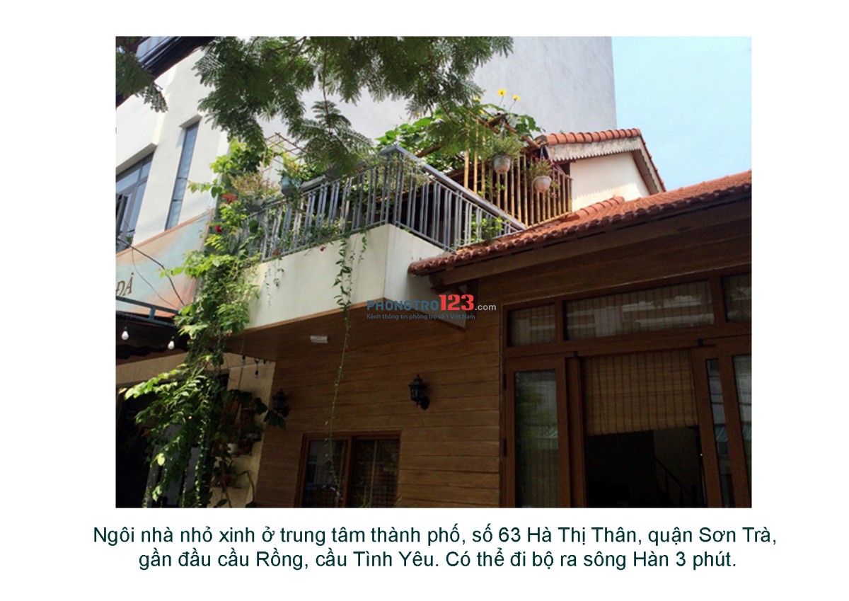 CHO THUÊ PHÒNG CÓ CỬA SỔ CÂY XANH RẤT ĐẸP NGAY ĐẦU CẦU RỒNG GIÁ 3 TRIỆU