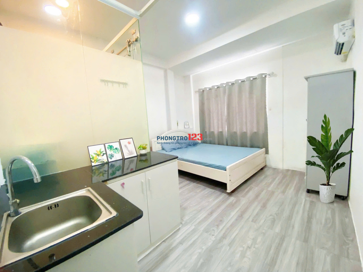 PHÒNG STUDIO FULL NỘI THẤT, CHỈ 5TR5/THÁNG. LH: 0795733681 NGAY ĐỂ ĐI XEM PHÒNG