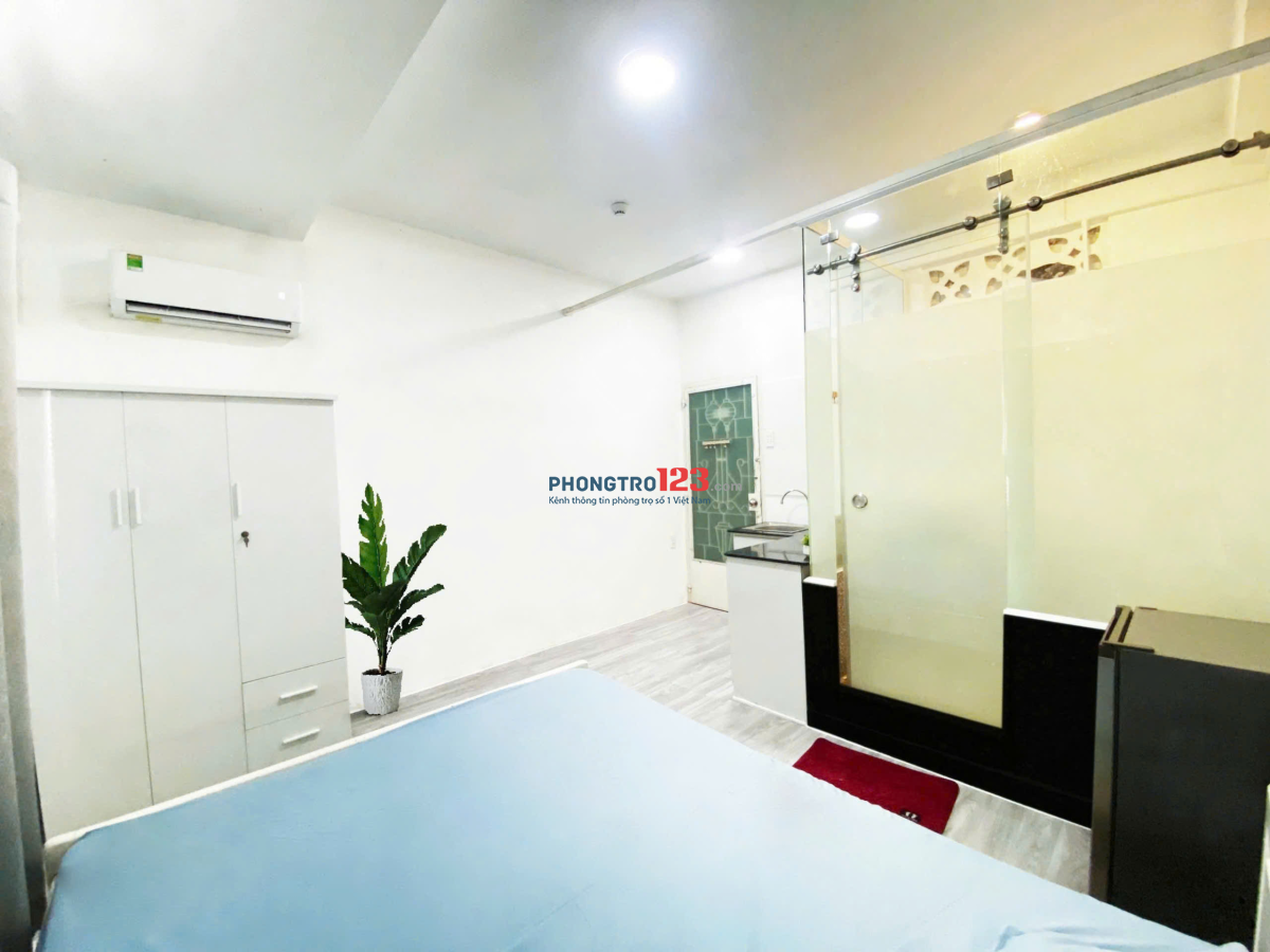 PHÒNG STUDIO FULL NỘI THẤT, CHỈ 5TR5/THÁNG. LH: 0795733681 NGAY ĐỂ ĐI XEM PHÒNG