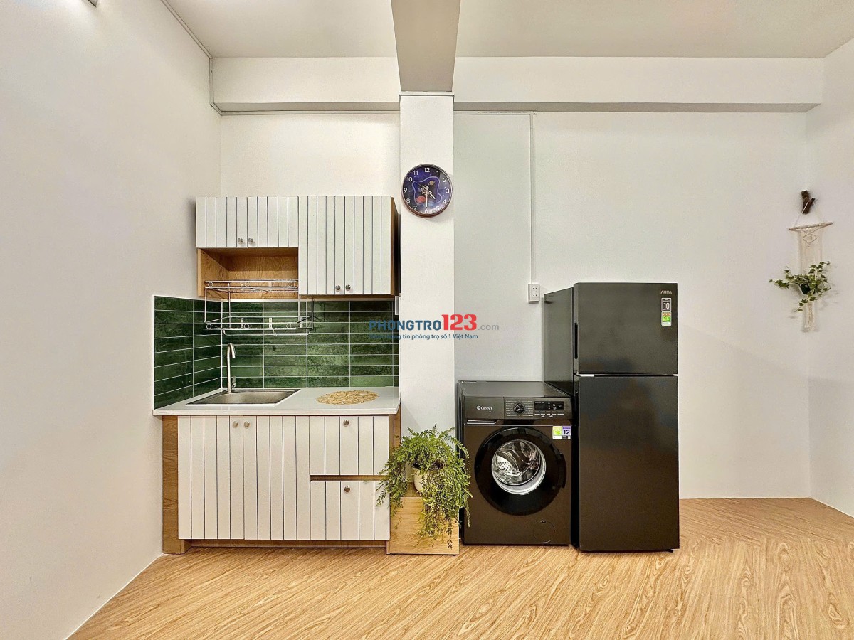Căn hộ 1 phòng ngủ, PK siêu sang đủ nội thất 50 Trường Sơn quận Tân Bình (đi bộ qua sân bay)