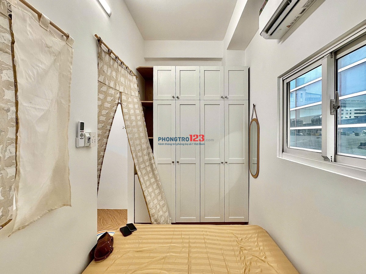 Căn hộ 1 phòng ngủ, PK siêu sang đủ nội thất 50 Trường Sơn quận Tân Bình (đi bộ qua sân bay)