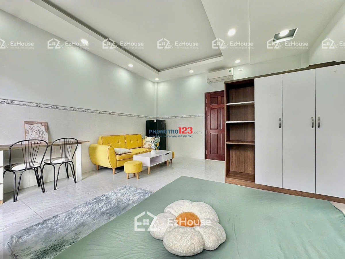 CHO THUÊ CHDV STUDIO BAN CÔNG NGAY SÂN BAY - CV GIA ĐỊNH