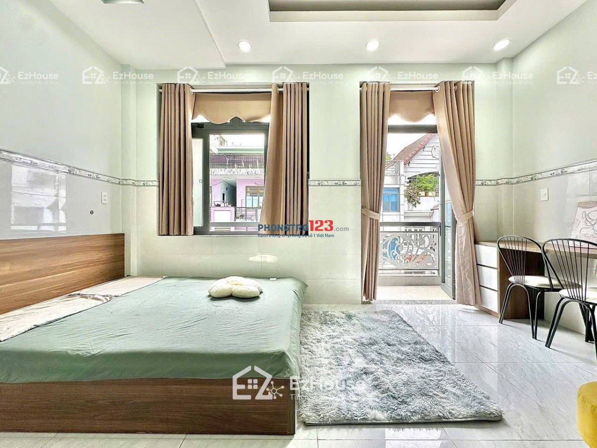 CHO THUÊ CHDV STUDIO BAN CÔNG NGAY SÂN BAY - CV GIA ĐỊNH