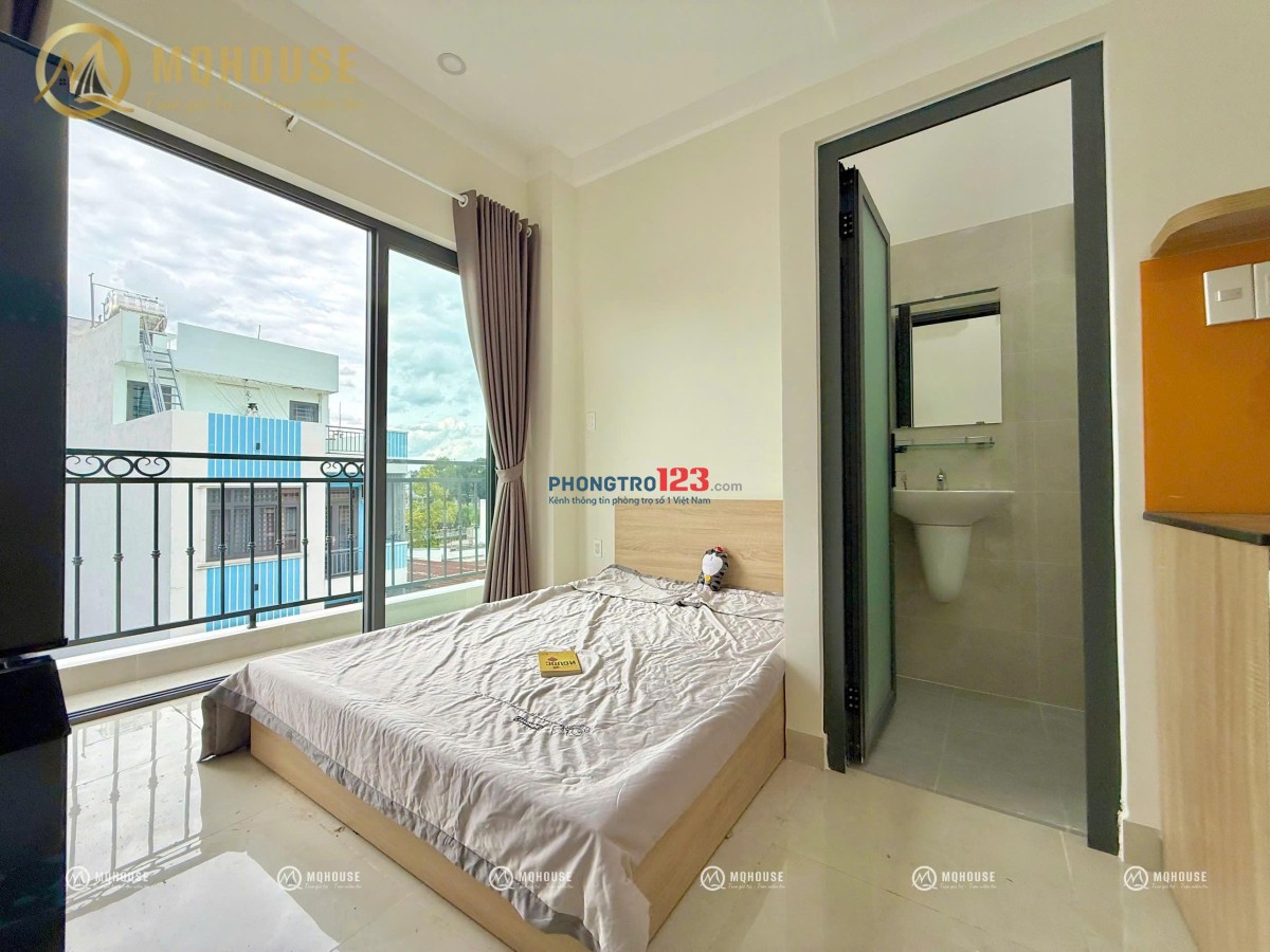 CHO THUÊ CHDV STUDIO BAN CÔNG MỚI 100% NGAY BỜ KÈ HOÀNG SA - TRƯỜNG SA GIÁP PHÚ NHUẬN, Q3