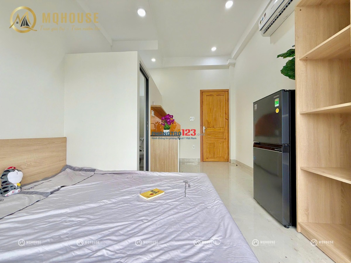 CHO THUÊ CHDV STUDIO BAN CÔNG MỚI 100% NGAY BỜ KÈ HOÀNG SA - TRƯỜNG SA GIÁP PHÚ NHUẬN, Q3