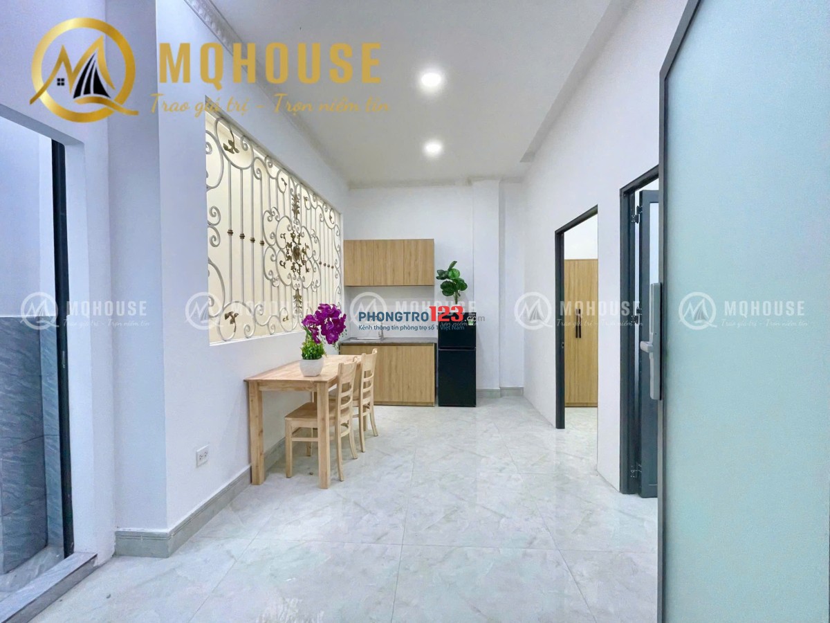 CHO THUÊ CHDV 2PN MỚI 100% NGAY KHU ĂN UỐNG SẦM UẤT BÀU CÁT - ĐỒNG ĐEN
