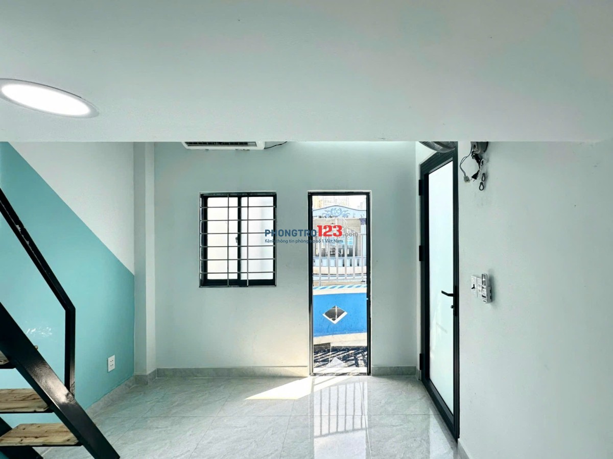 CHO THUÊ PHÒNG GIÁ RẺ - MỚI XÂY SẴN MÁY LẠNH NGAY NGUYỄN ẢNH THỦ - CV PHẦN MỀM QUANG TRUNG