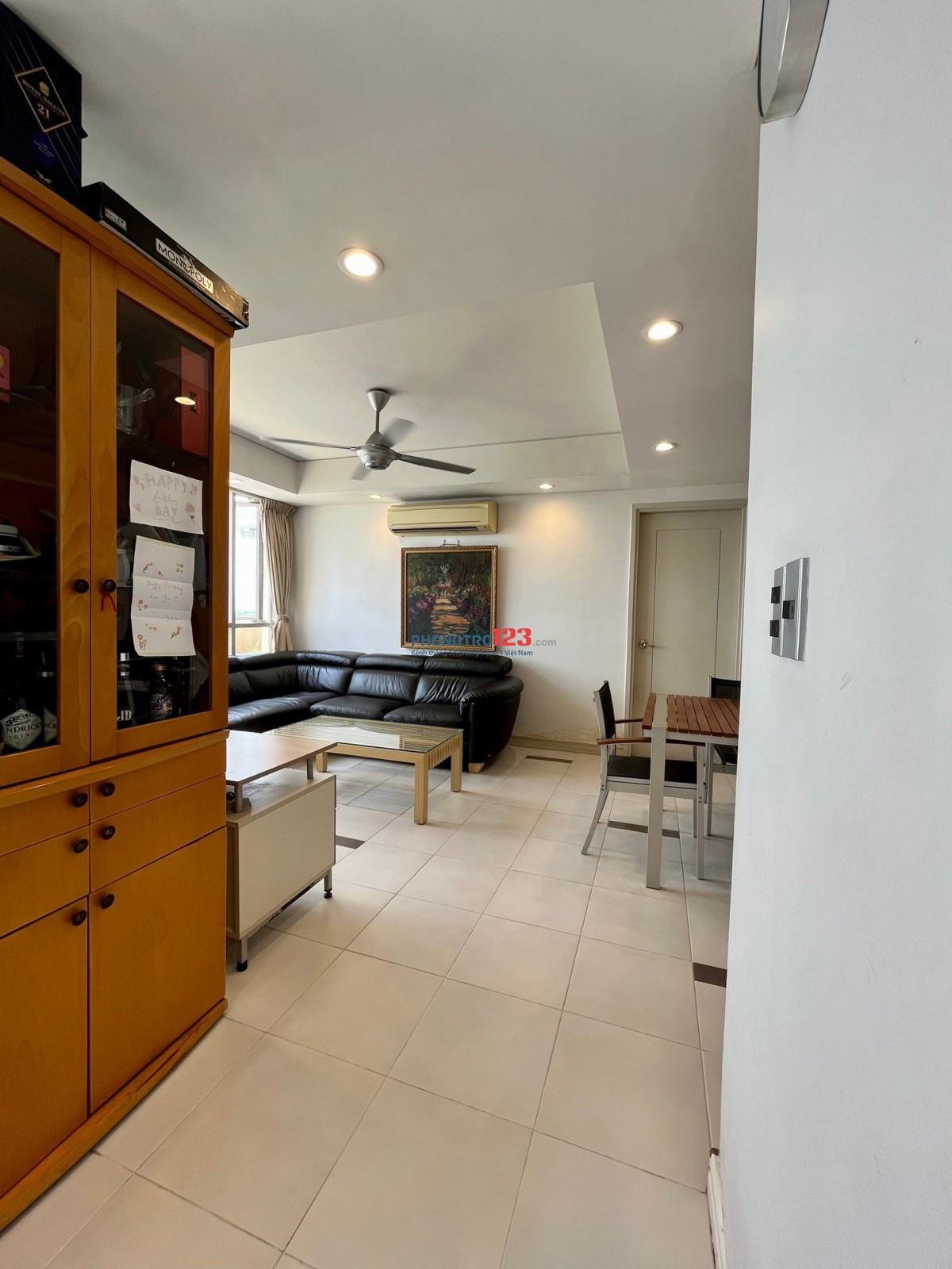 Căn hộ Phúc Yên, Tân Bình, dt 160m2, gồm 2p ngủ, NTCC, 18tr/th