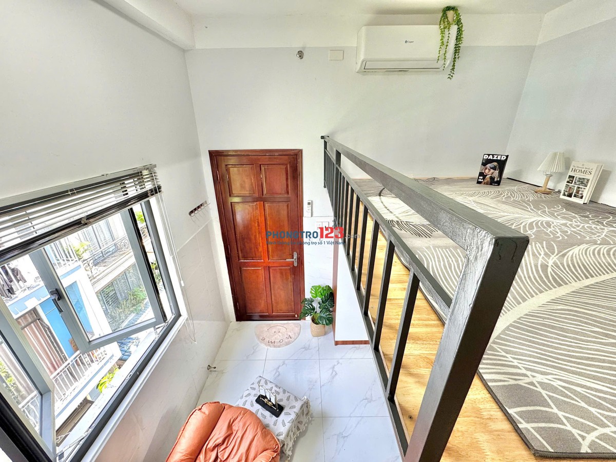 CHO THUÊ PHÒNG GIÁ RẺ - FULL NỘI THẤT - CỬA SỔ TRỜI NGAY NGUYỄN VĂN KHỐI - CV LÀNG HOA - THỐNG NHẤT