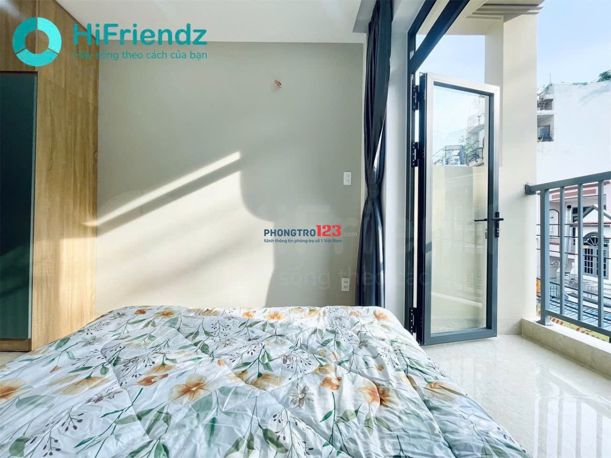 Thuê Ngay Studio Ban công 35m2 tại Lê Trực gần Chợ Bà Chiểu .
