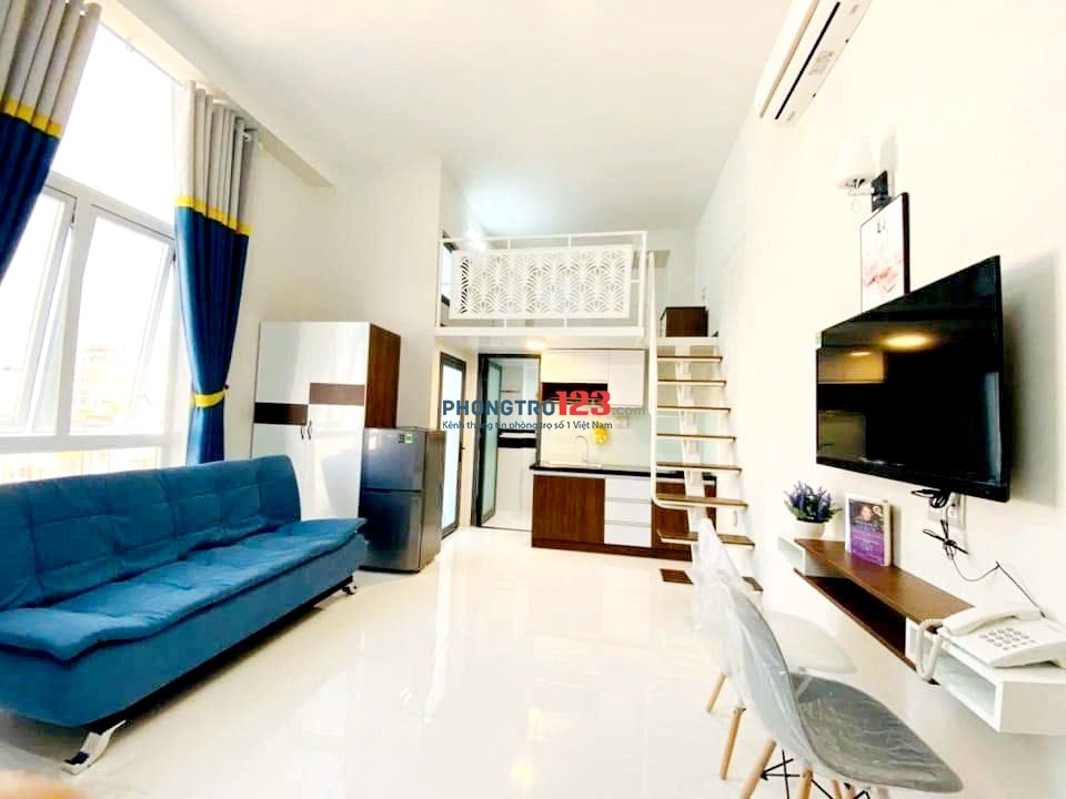 CHO THUÊ CĂN HỘ DUPLEX CỬA SỔ THOÁNG, FULL NỘI THẤT TẠI QUẬN 7, GẦN RMIT, TDTU, LOTTE MART, SCVIVO