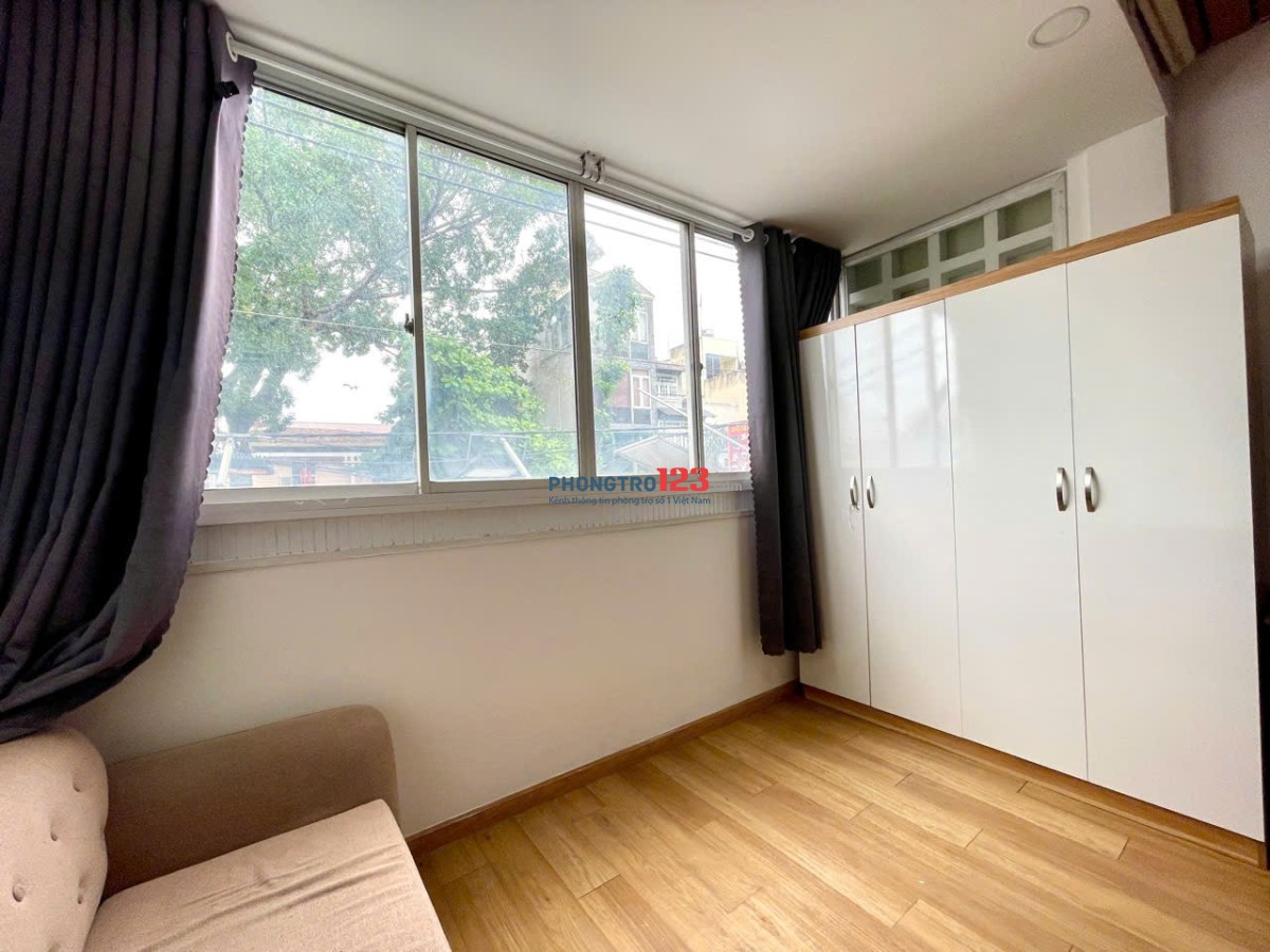 Studio 40m2 Full nội thất Phan Văn Trị, quận Bình Thạnh, gần ĐH Văn Lang , chợ Bà Chiểu, Công An,