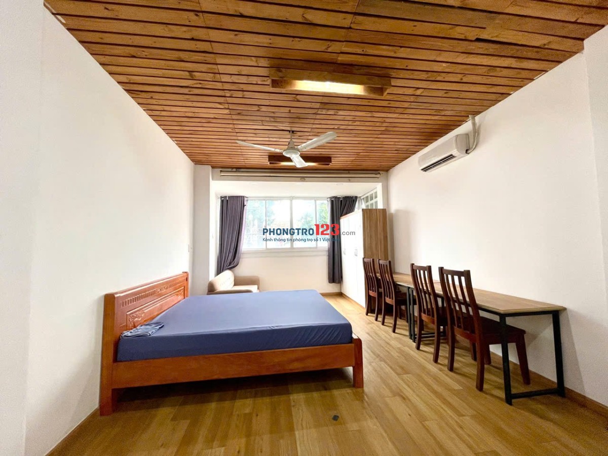 Studio 40m2 Full nội thất Phan Văn Trị, quận Bình Thạnh, gần ĐH Văn Lang , chợ Bà Chiểu, Công An,