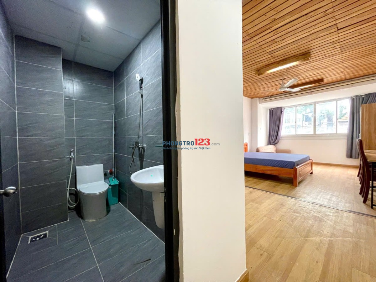 Studio 40m2 Full nội thất Phan Văn Trị, quận Bình Thạnh, gần ĐH Văn Lang , chợ Bà Chiểu, Công An,