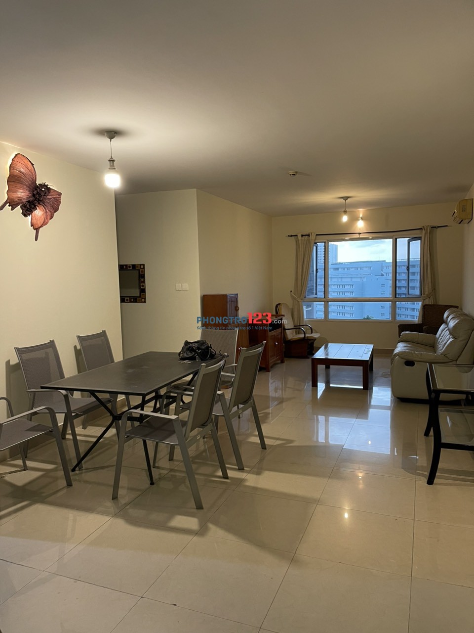 Richmond City, Nguyễn Xí, Bình THạnh, dt 95m2, 3p ngủ, 18tr/th